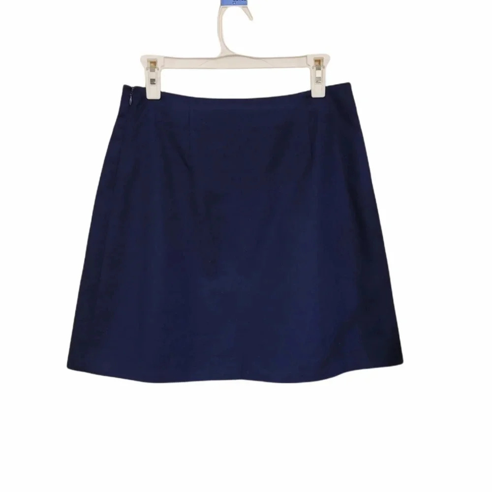 Lauren Ralph Lauren pleated blue skirt - Picture 3 of 8